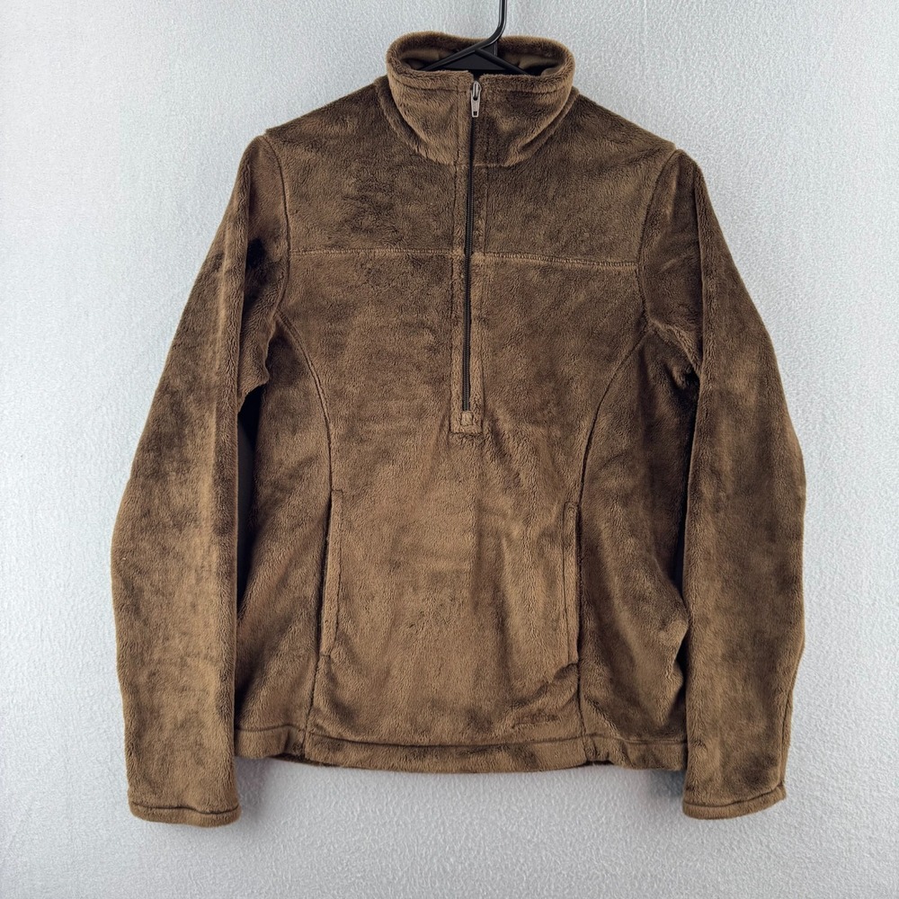 Vintage‎ Y2K Patagonia Sweater Womens Small Plush Synchilla Marsupial Brown